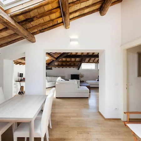 Penthouse Pantheon With Terrace 2br 2ba Rome